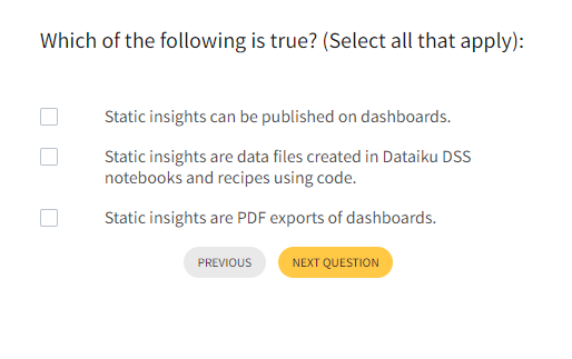 Which of the following is true? ( Select all that