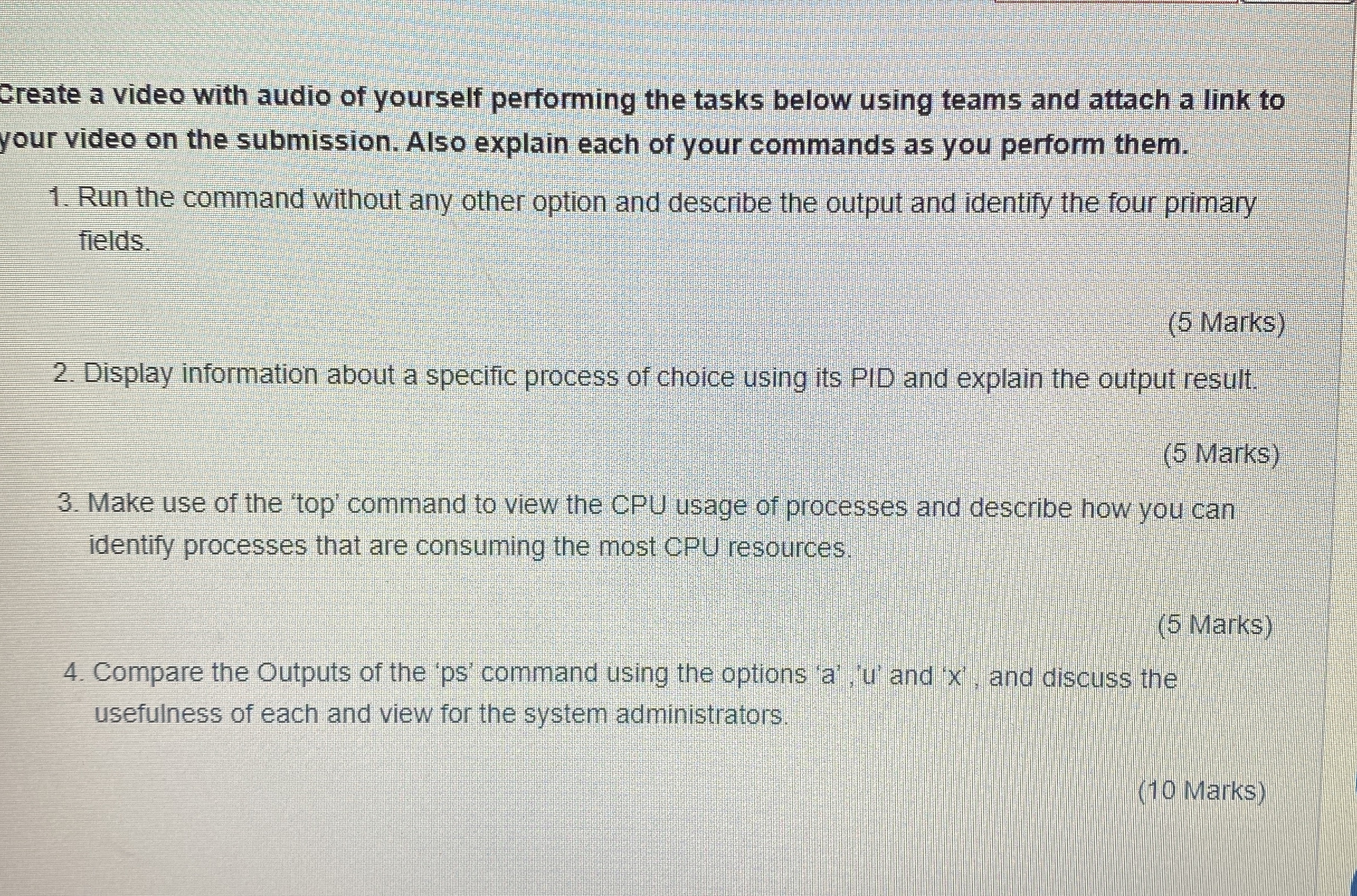 Create a video with audio of yourself performing