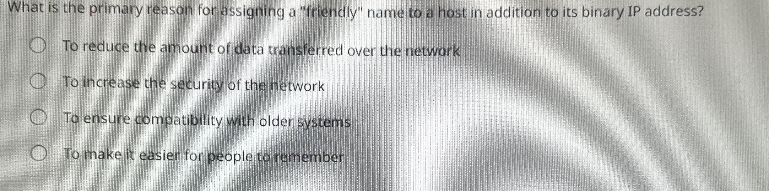 What is the primary reason for assigning a