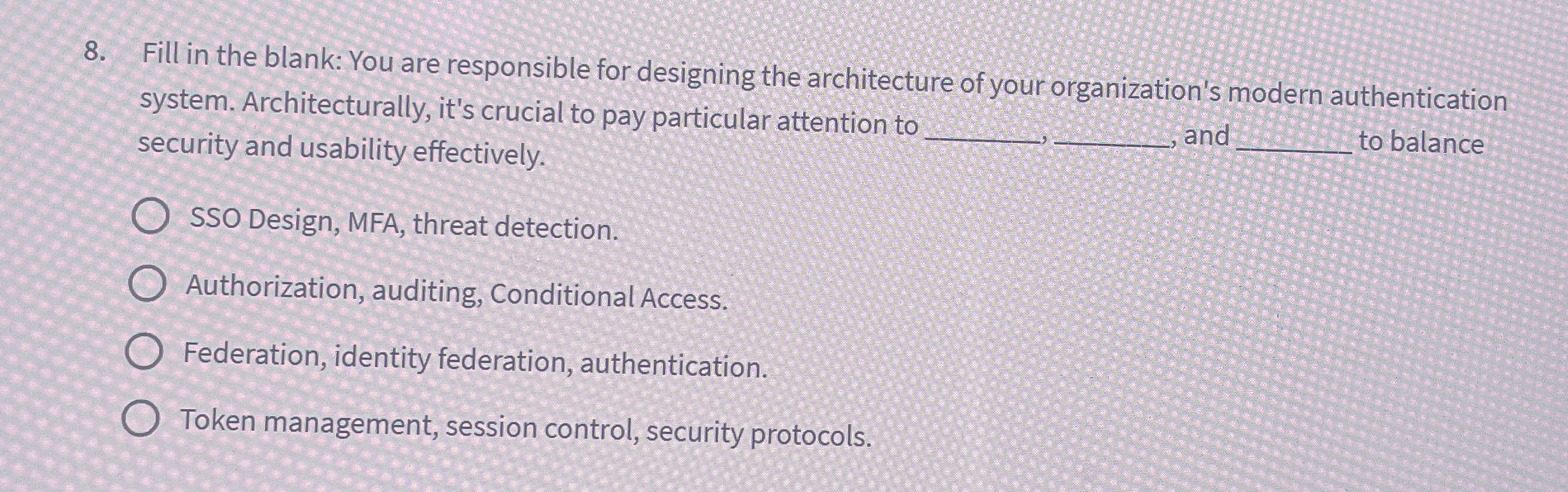 Fill in the blank: You are responsible for
