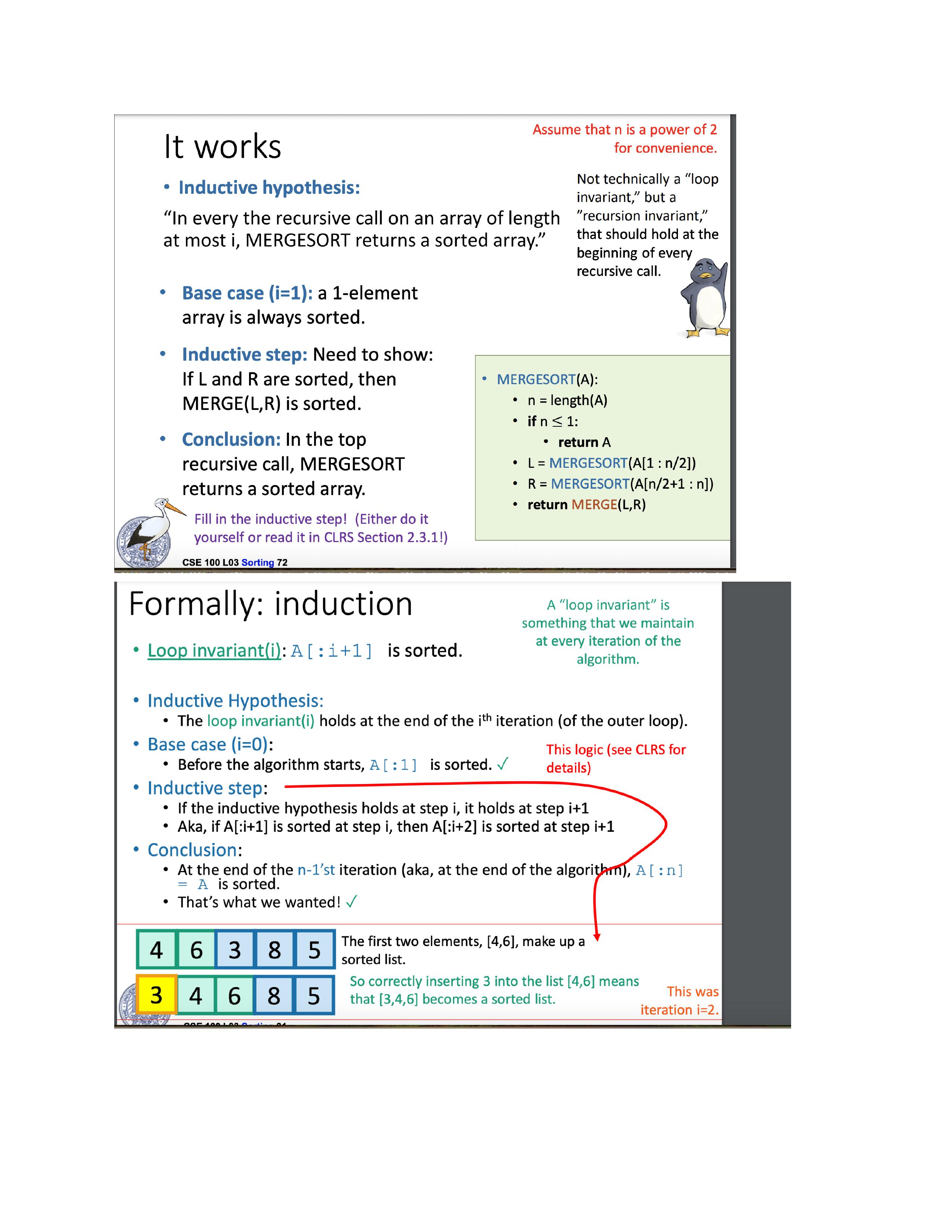what is the inductive step for this problem (
