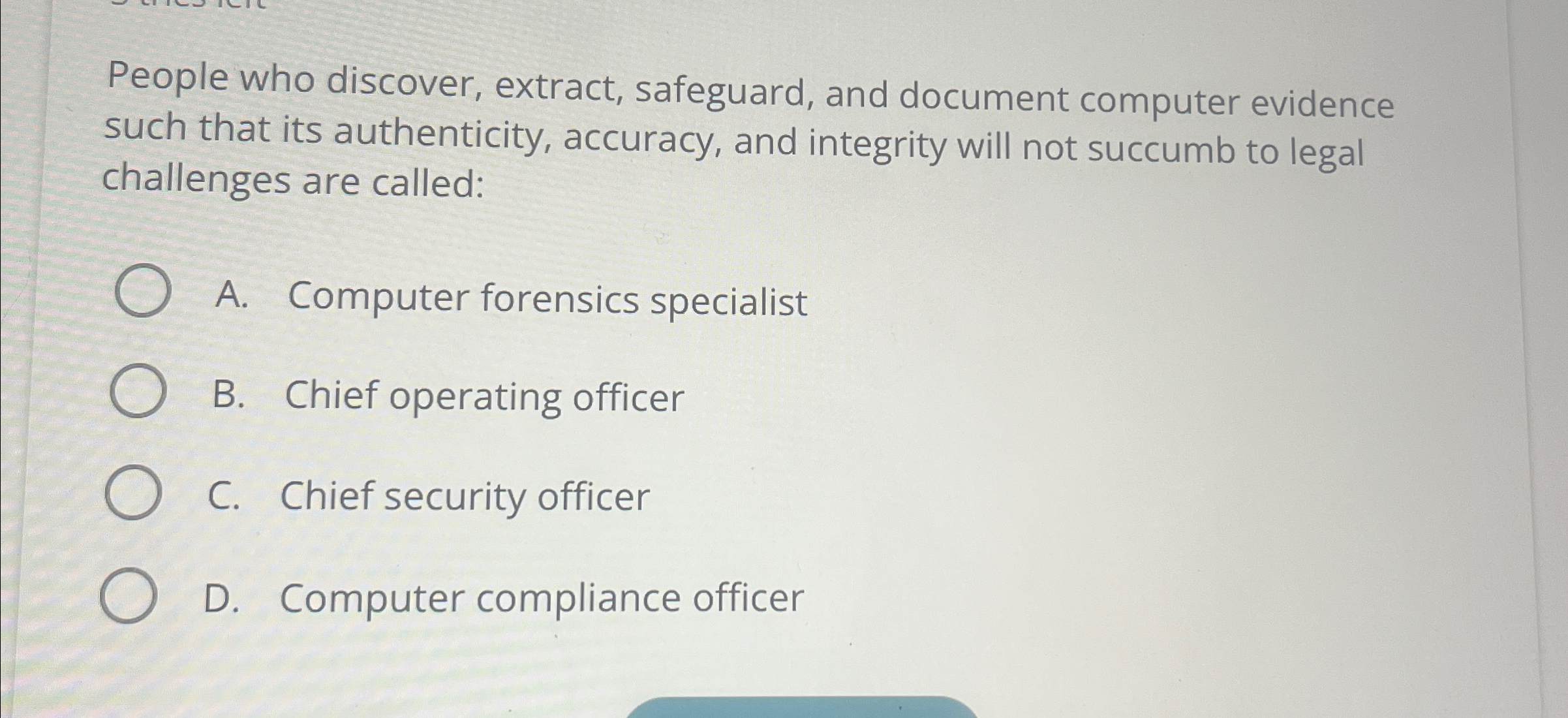 People who discover, extract, safeguard, and