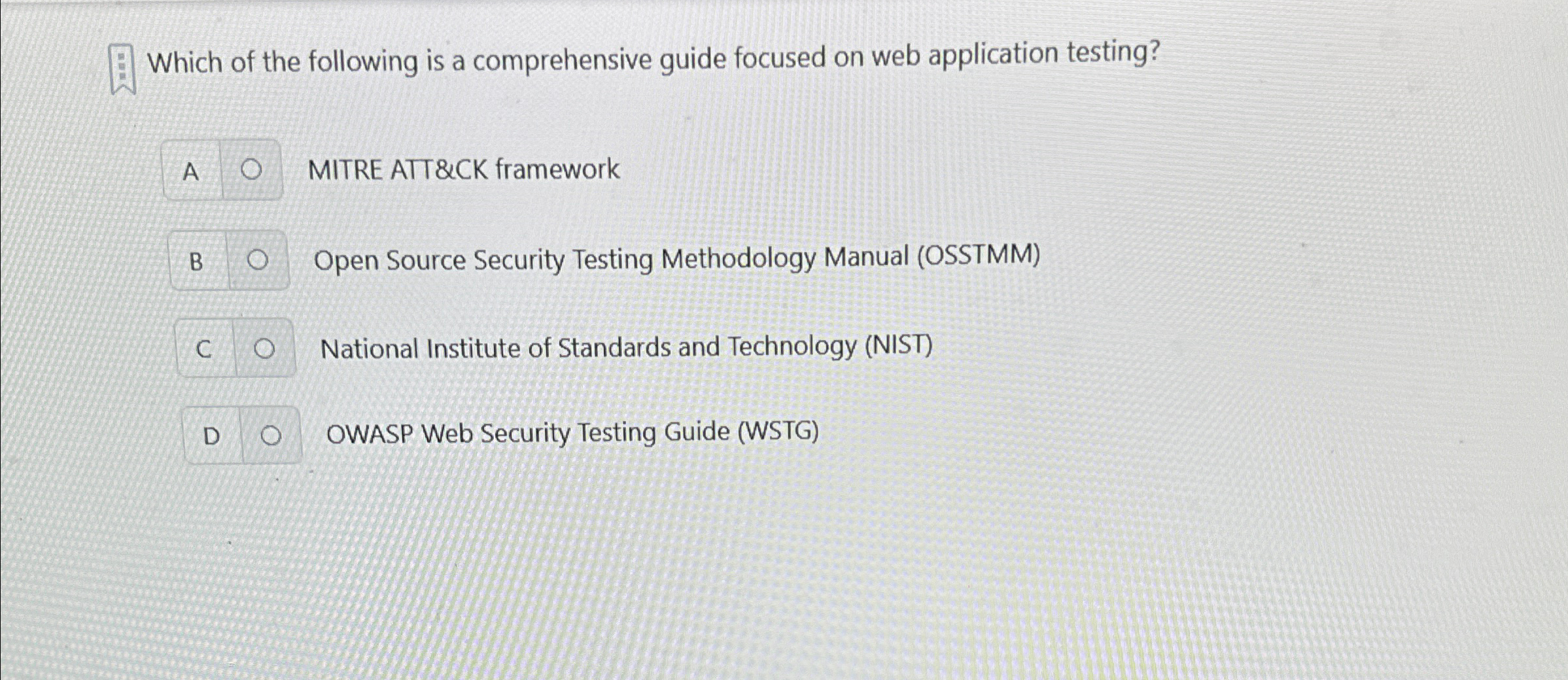 Which of the following is a comprehensive guide