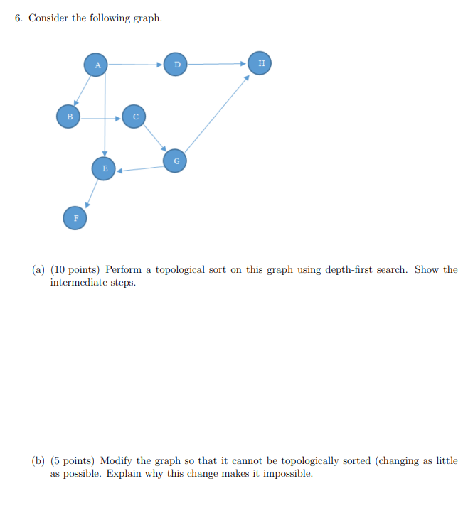 Consider the following graph. ( a ) ( 1 0 points