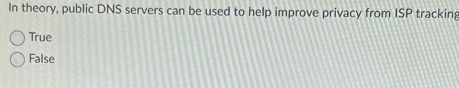 In theory, public DNS servers can be used to help