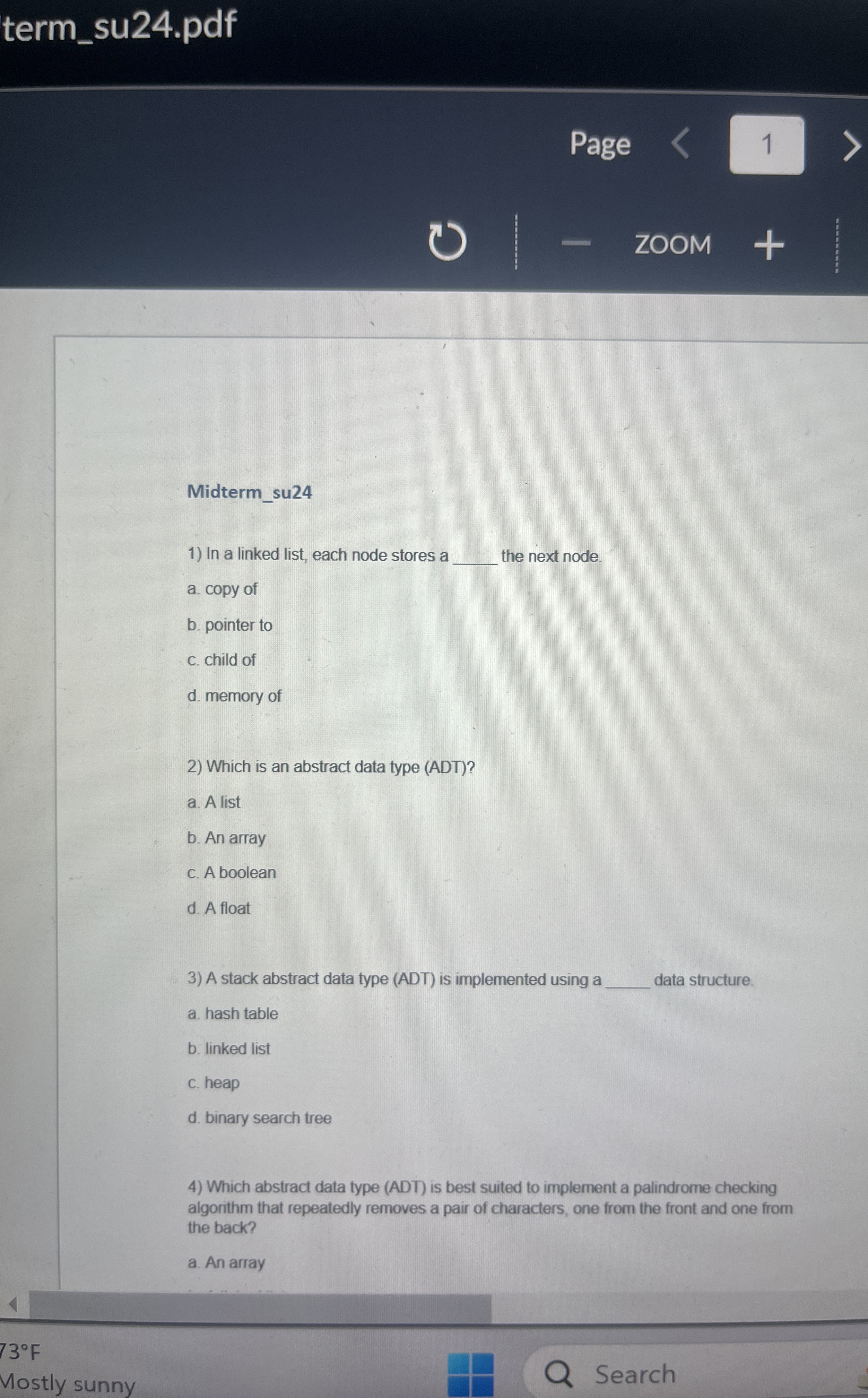 term _ su 2 4 . pdf Page 1 Midterm _ su 2 4 In a