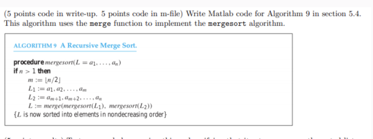 ( 5 points code in write - up . 5 points code in