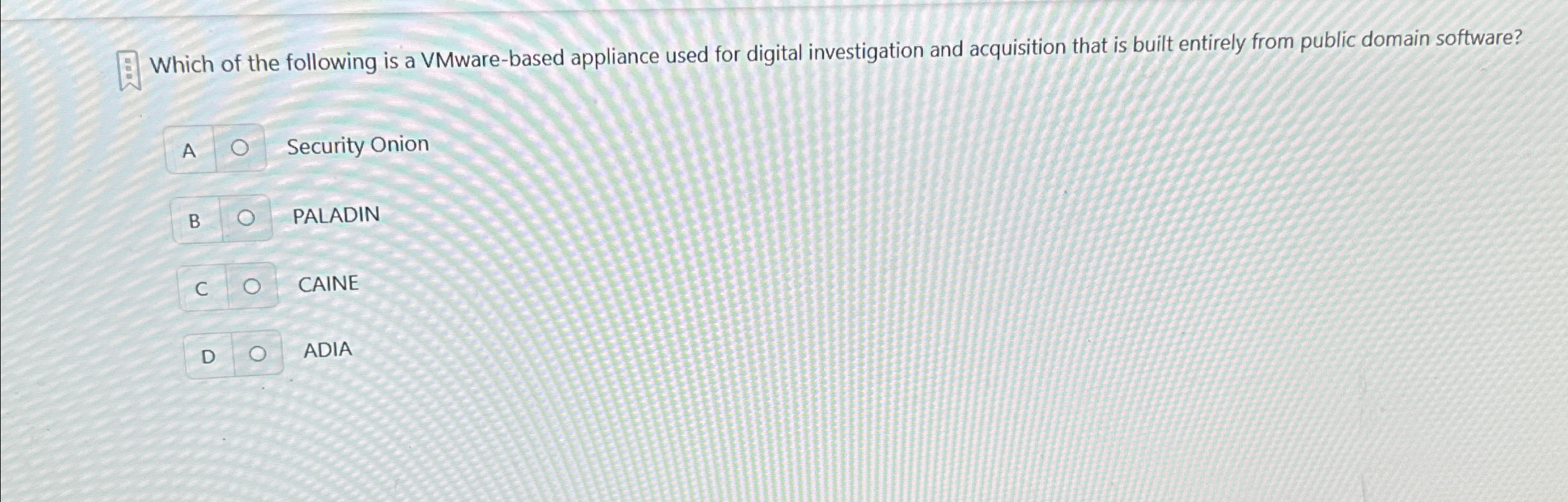 Which of the following is a VMware - based