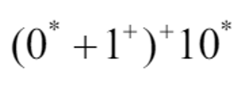 Draw the e - NFA diagram corresponding to this