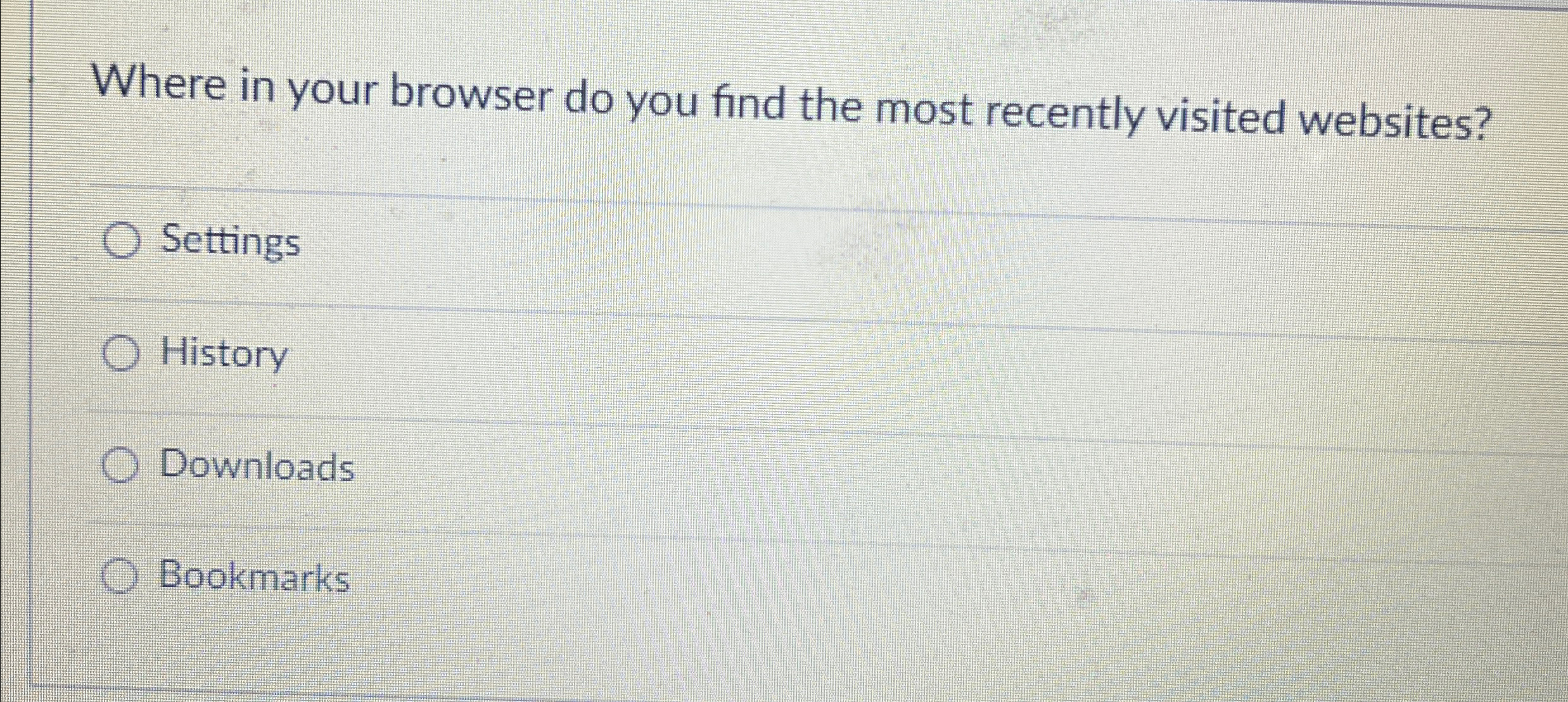 Where in your browser do you find the most