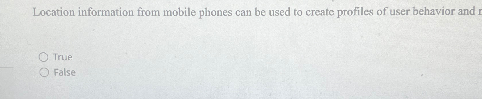 Location information from mobile phones can be