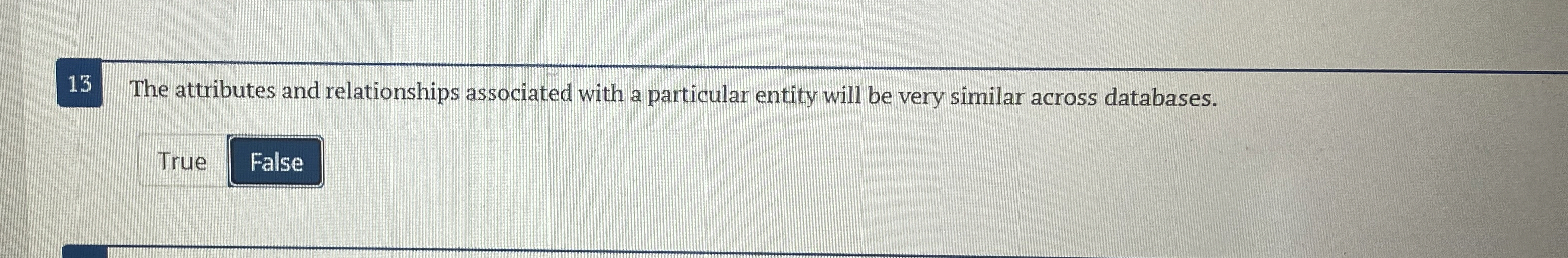 1 3 The attributes and relationships associated