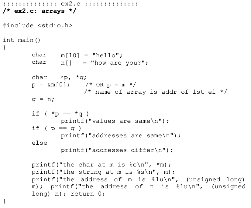 ( C program ) Fix the program. take address,