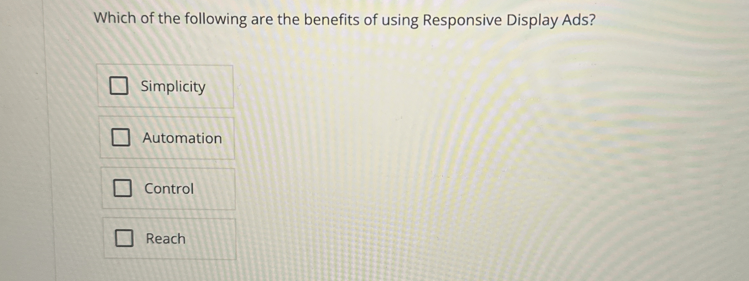 Which of the following are the benefits of using