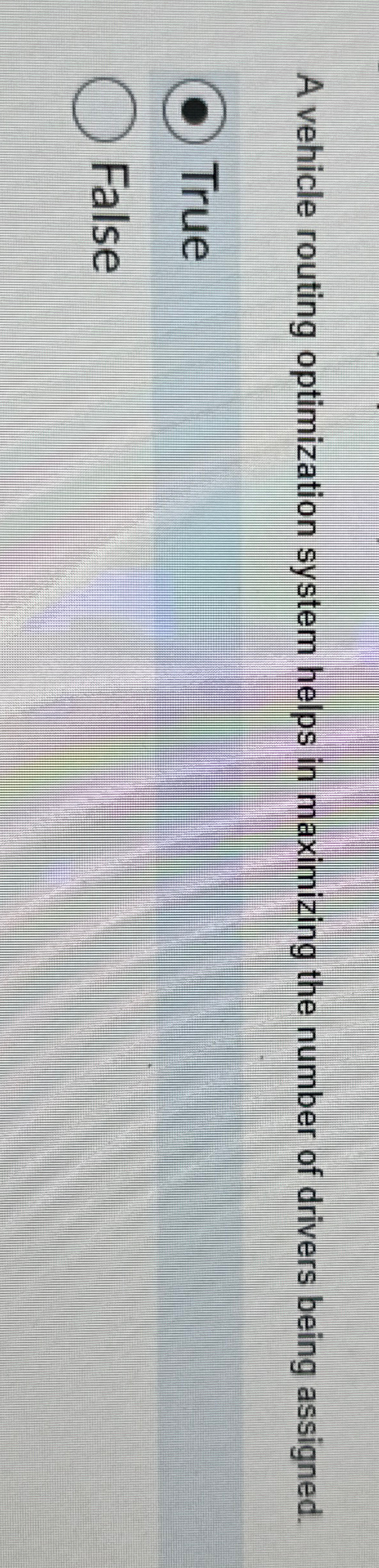 A vehicle routing optimization system helps in