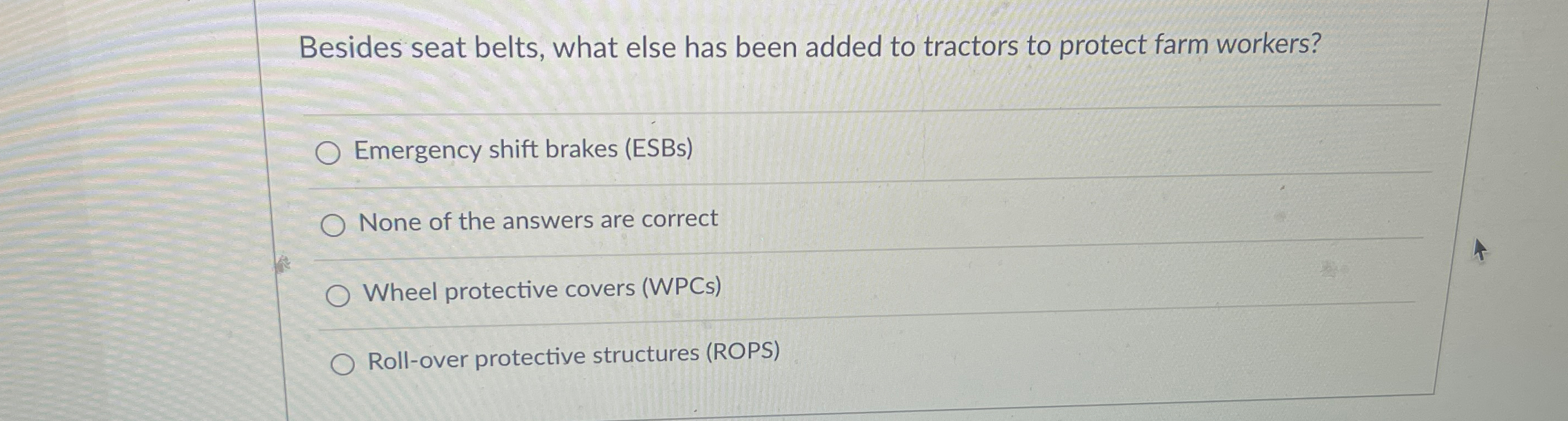 Besides seat belts, what else has been added to