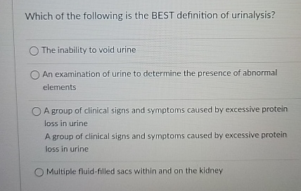 Which of the following is the BEST definition of