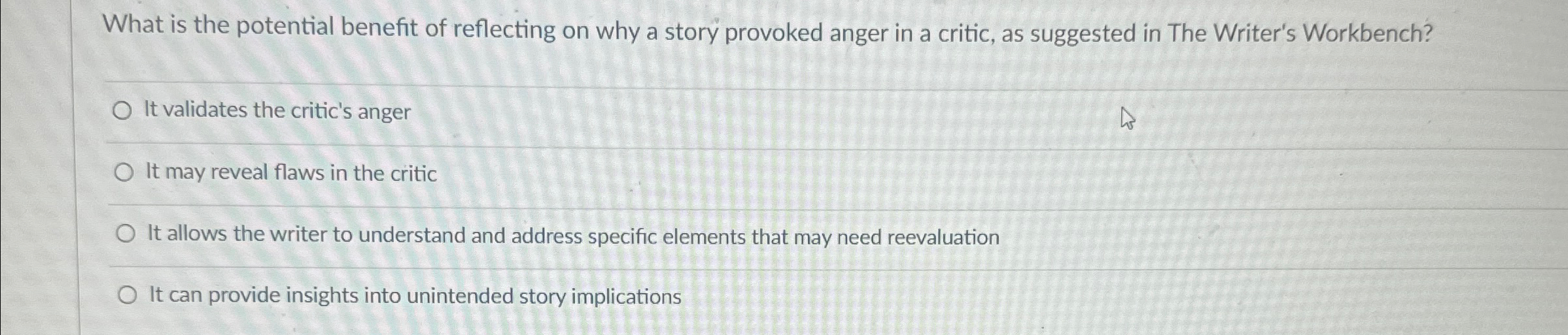 What is the potential benefit of reflecting on