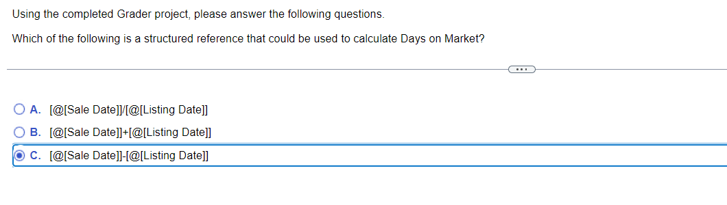 1 7 . Using the completed Grader project, please
