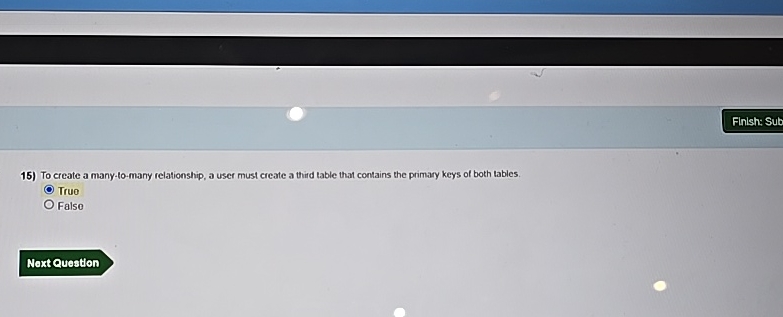 To create a many - to - many relationship, a user