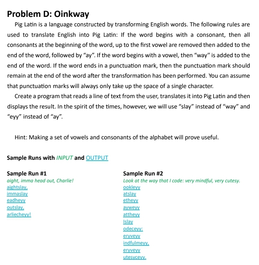 Create a python code for the given problem.