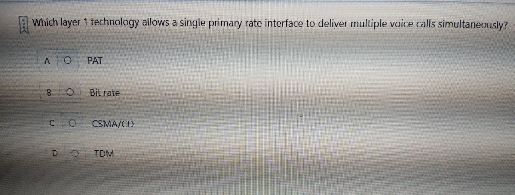 Which layer 1 technology allows a single primary