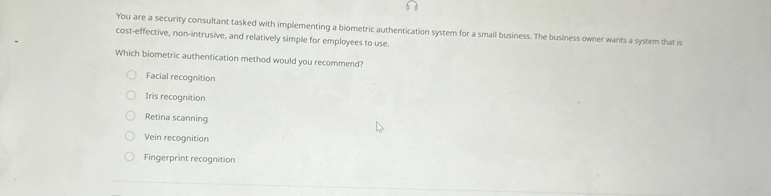 You are a security consultant tasked with