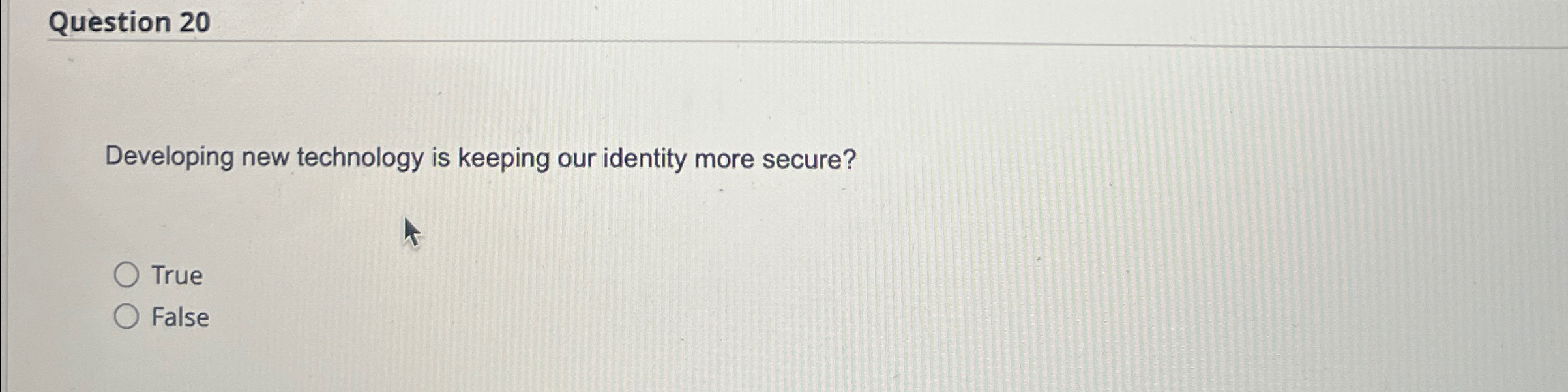 Question 2 0 Developing new technology is keeping
