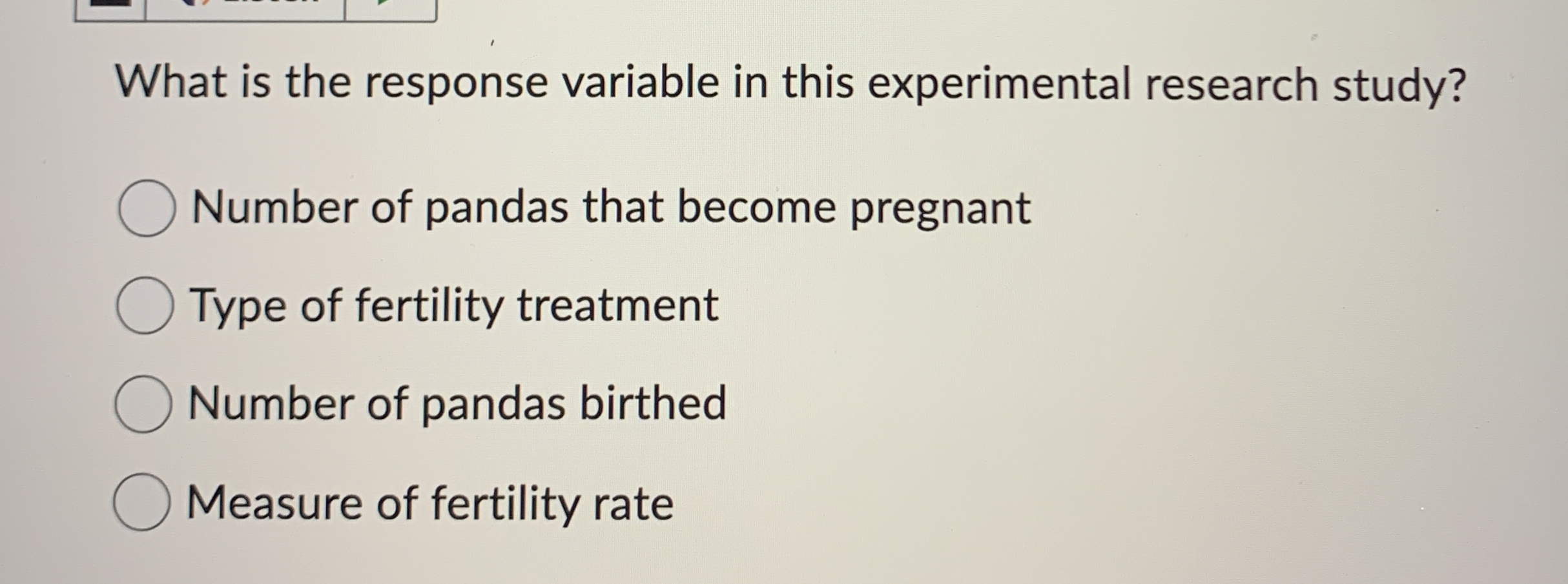What is the response variable in this