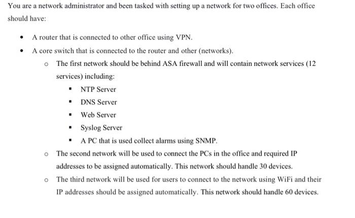 I need help designing the network diagram and ip