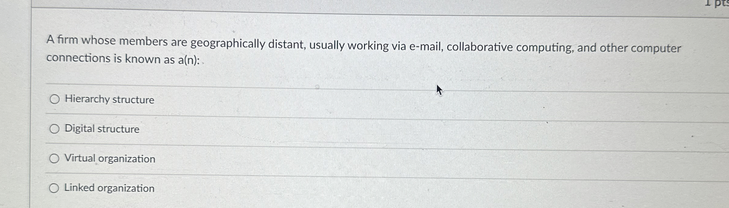 A ir m whose members are geographically distant,