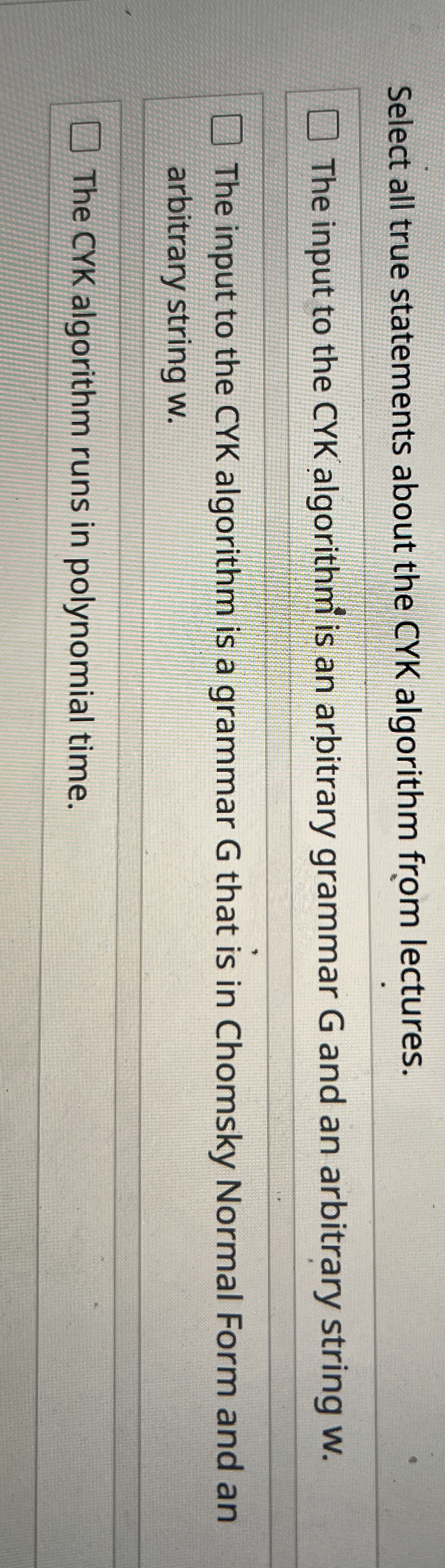 Which of the following rules are allowed in a