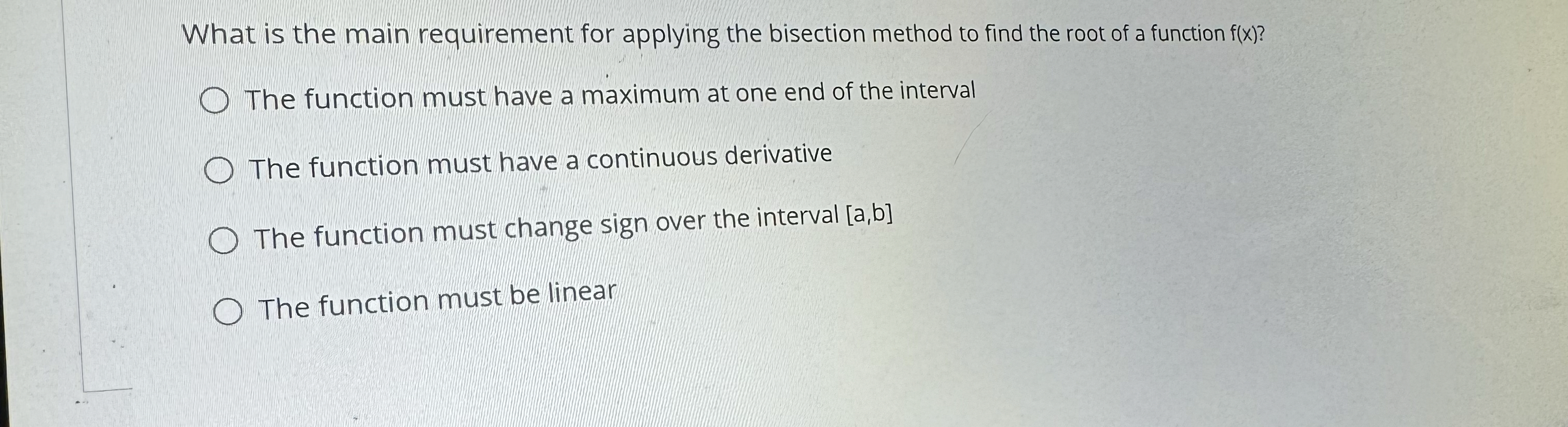 What is the main requirement for applying the