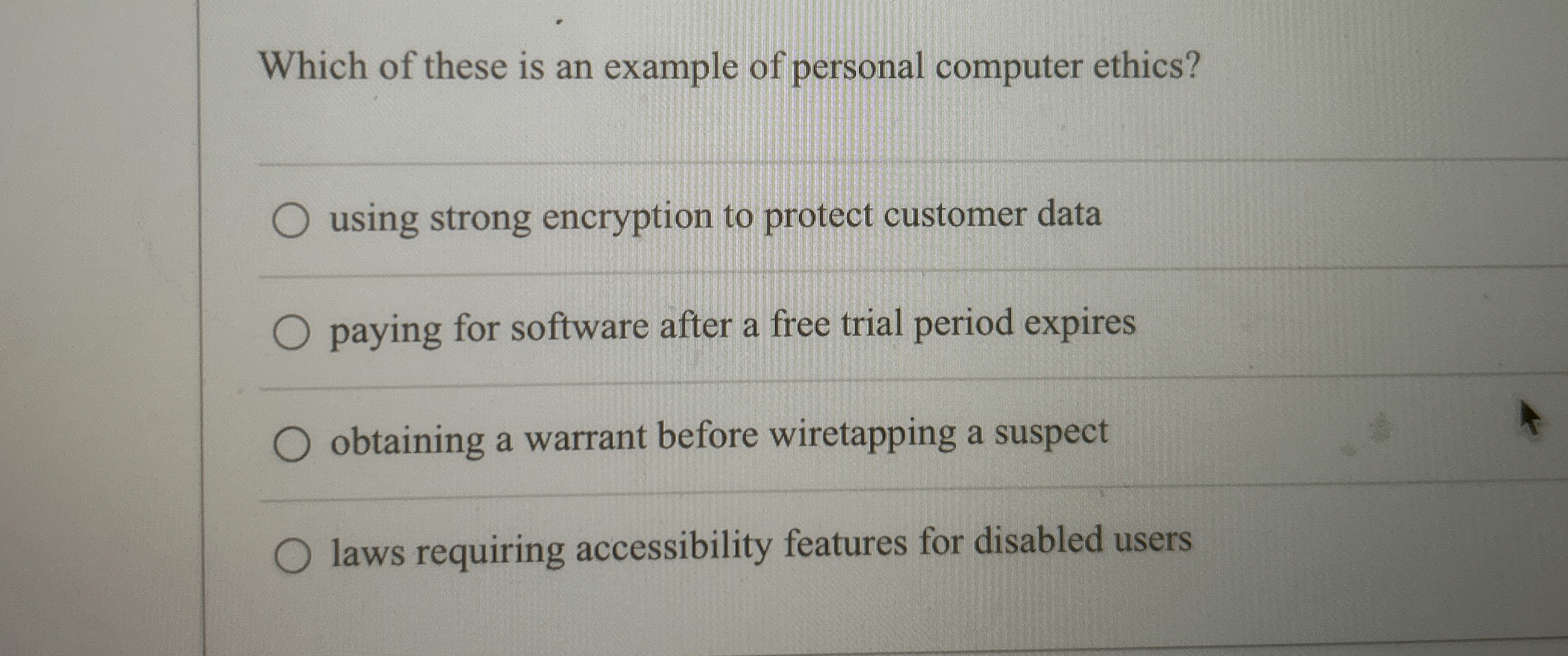 Which of these is an example of personal computer