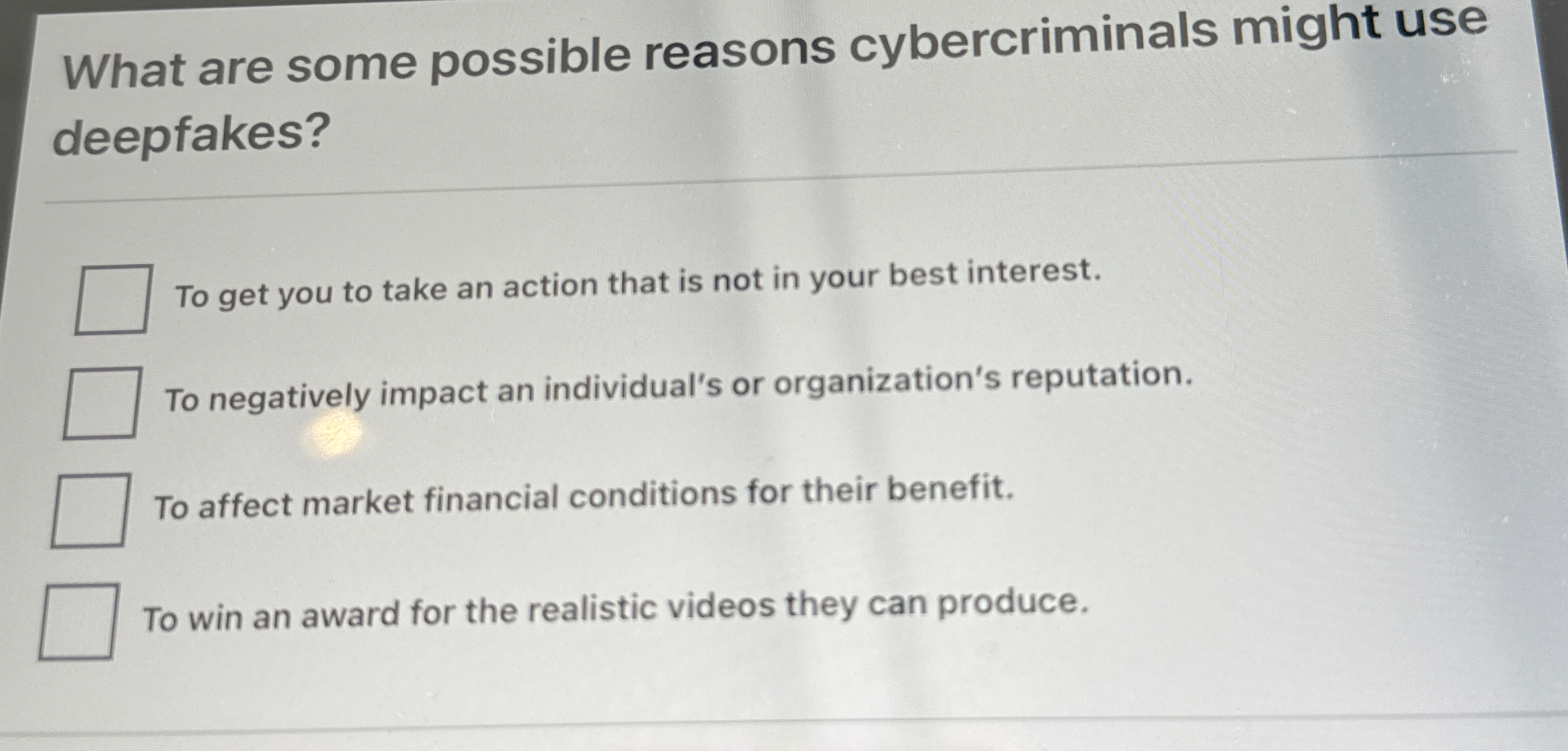 What are some possible reasons cybercriminals