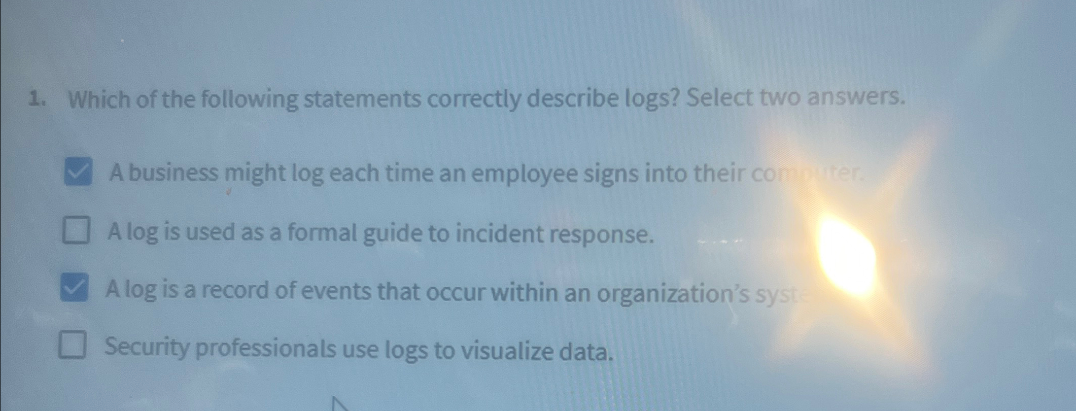 Which of the following statements correctly