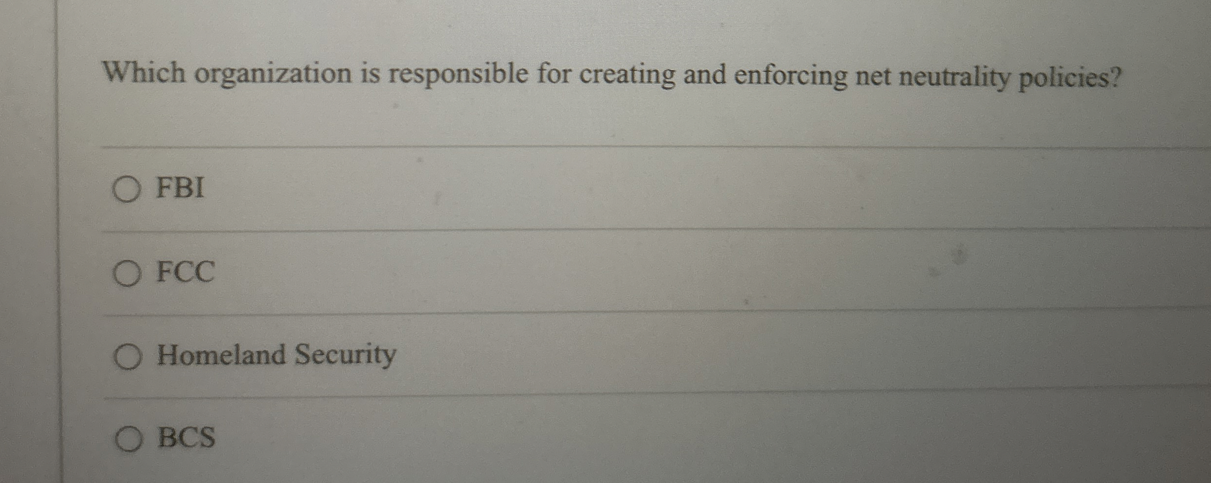 Which organization is responsible for creating