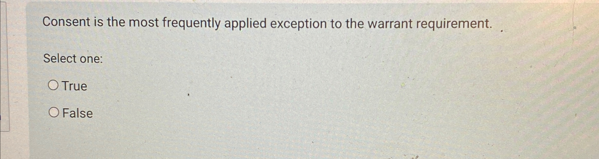 Consent is the most frequently applied exception