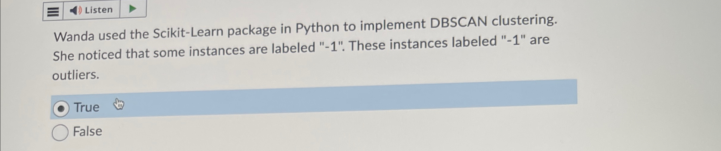 Wanda used the Scikit - Learn package in Python