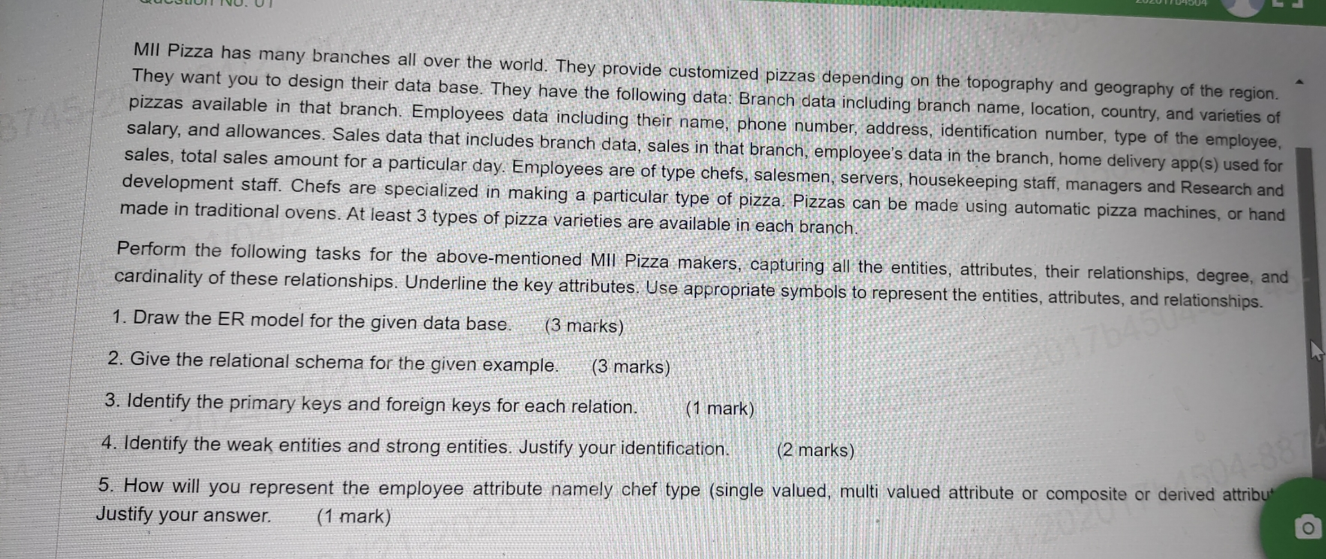 MII Pizza has many branches all over the world.