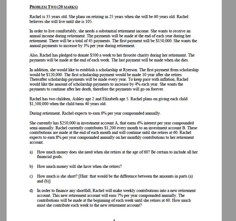 Please solve using excel please and show formula