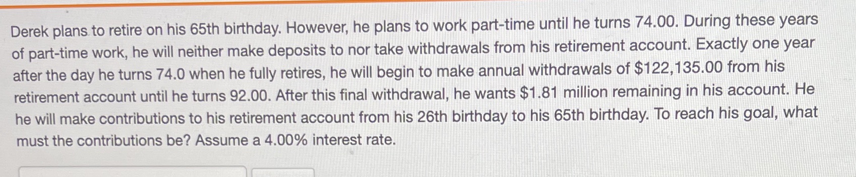 Steps to get the answer with financial calculator