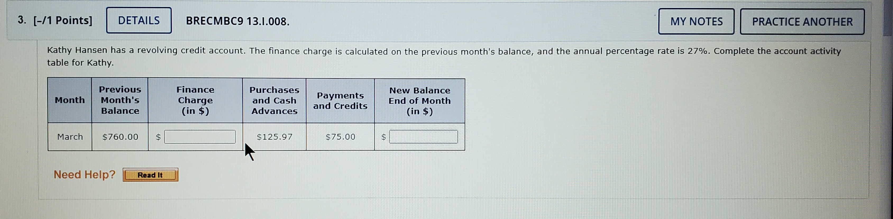 3. [-/1 Points] DETAILS BRECMBC9 13.1.008. MY