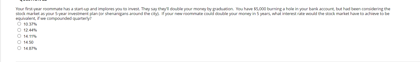 I'm not sure how to calculate the present value