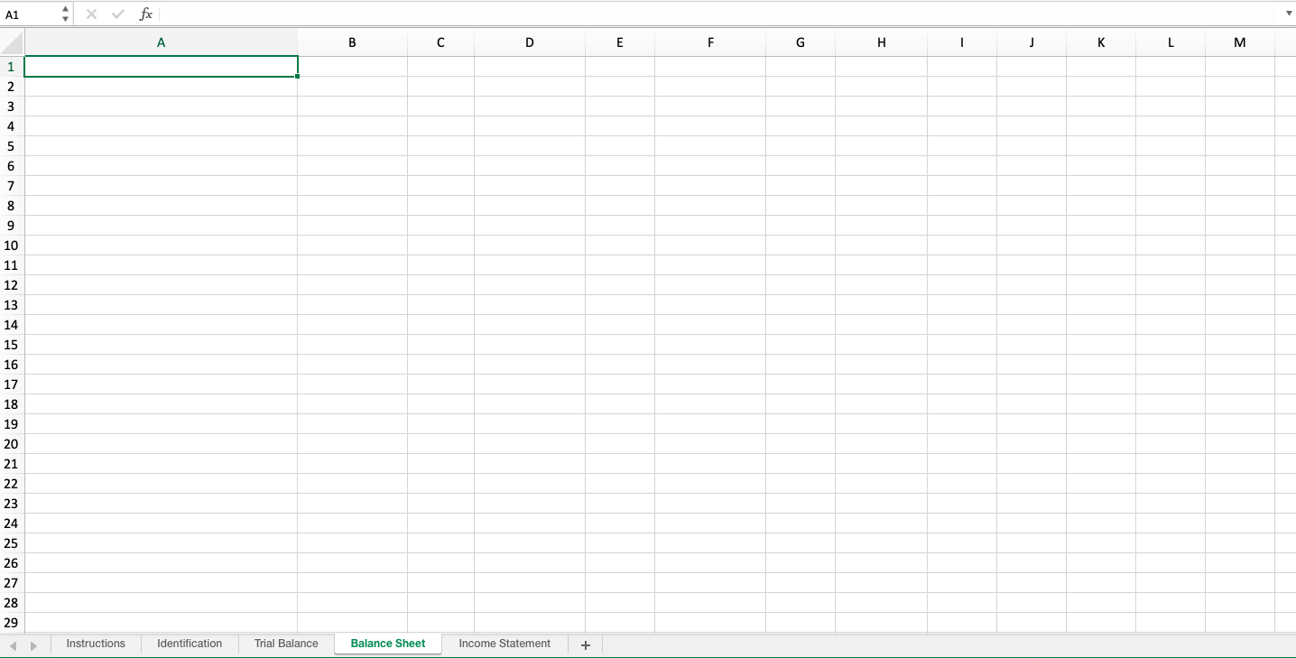 Excel Sheet Instructions \fJ19 X V fx A B C D E F