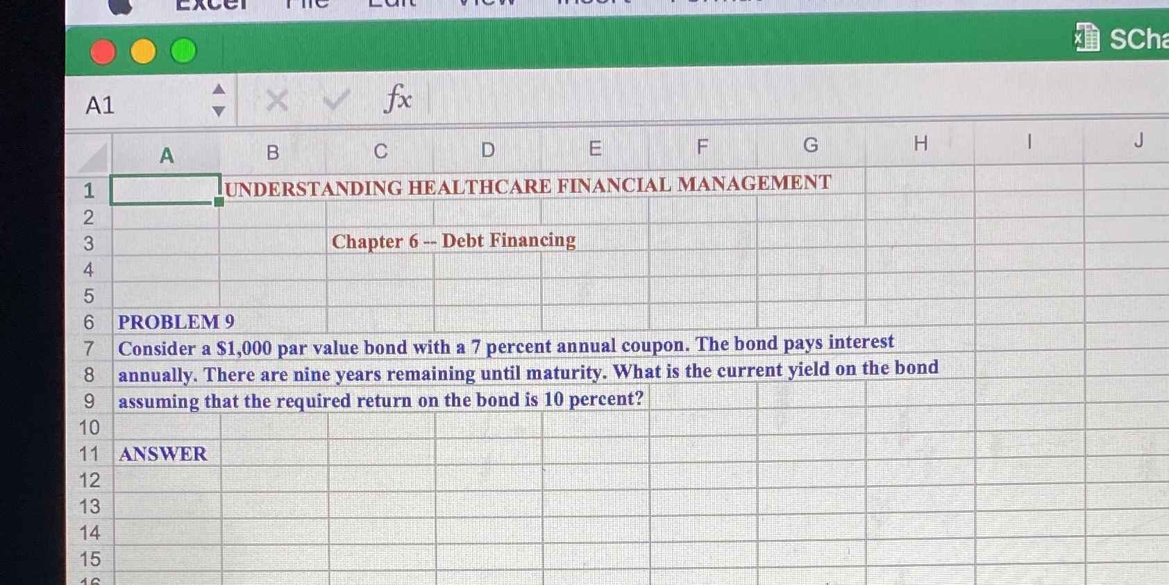 EACCI X SCha A1 X V fx A B C D E F G H C