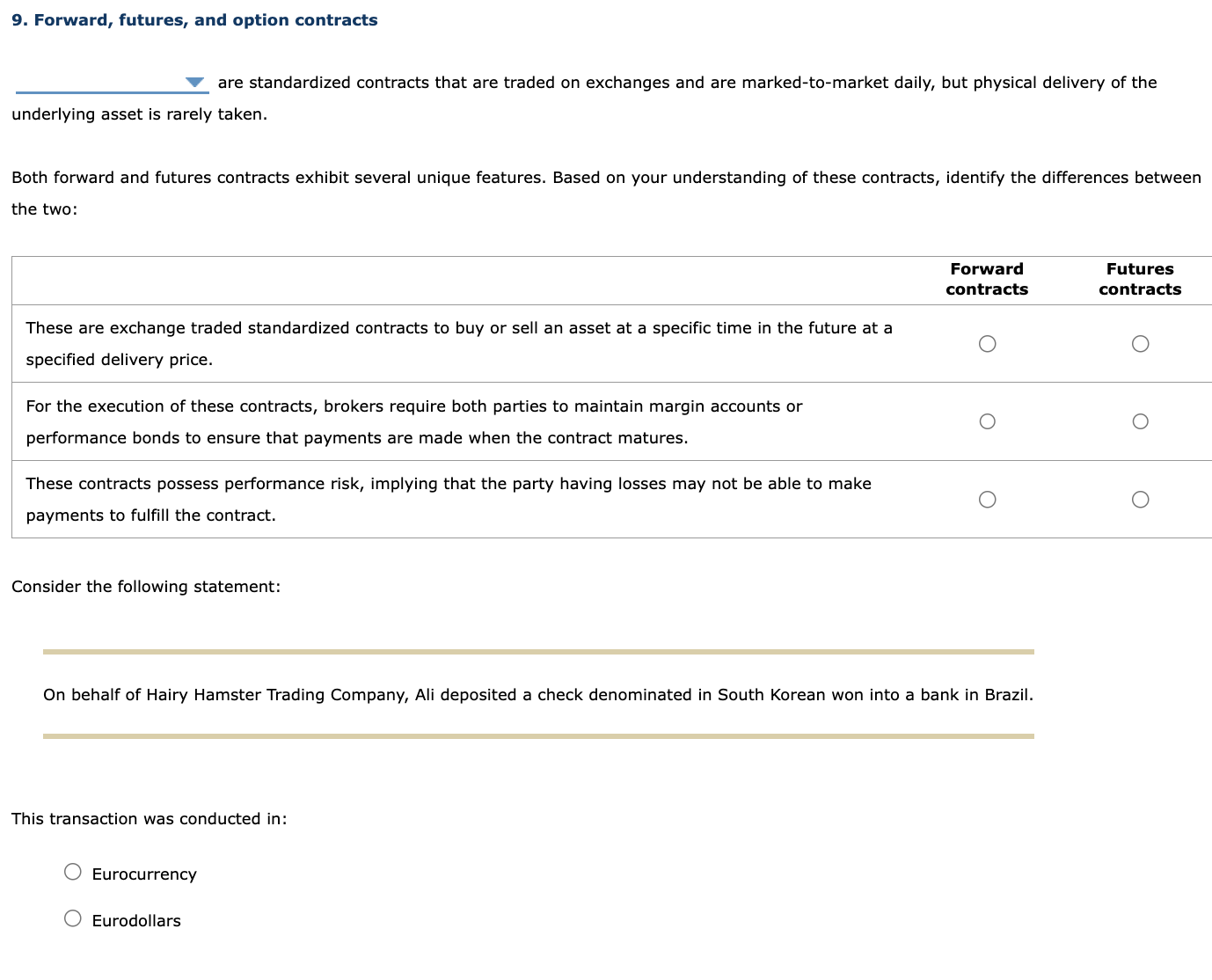 Please help fill in the blanks for the question.