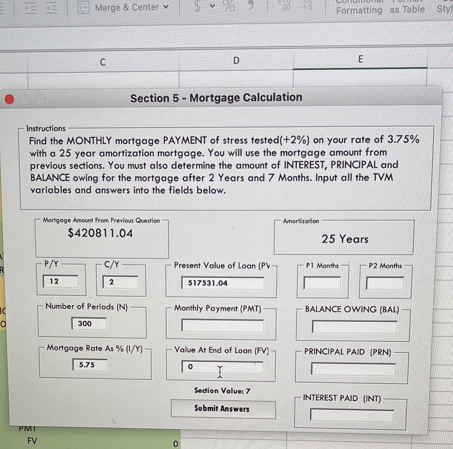 Merge & Center v Formatting as Table Sty D E