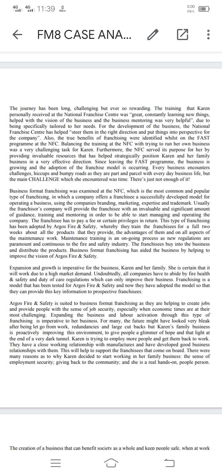 Read the two cases and answer the questions: (as