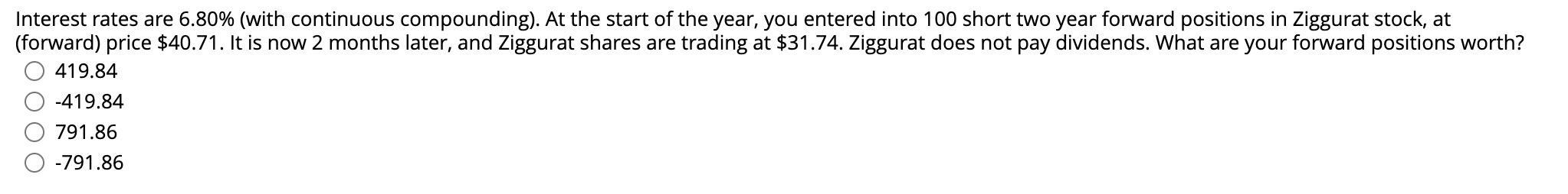 Interest rates are 6.80% (with continuous